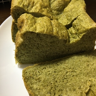 オートミール入り　緑茶食パン